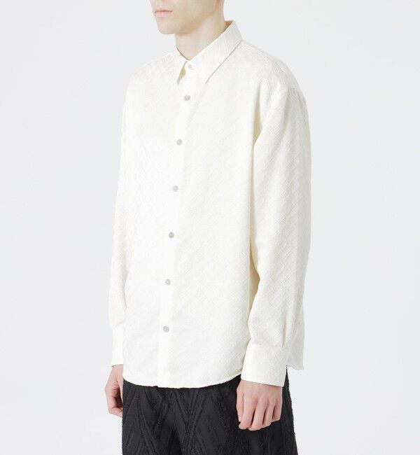  「エンブロイダリージャカードシャツ」|シャツ・ブラウス|