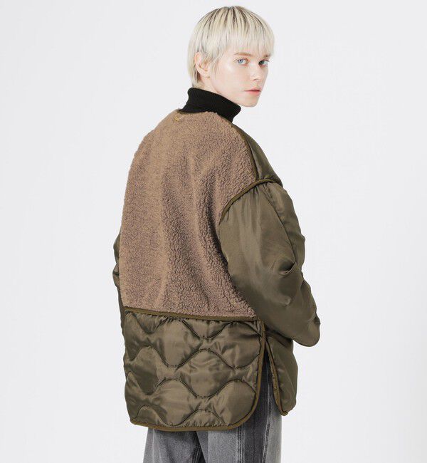  「リバーシブルキルティングブルゾン」|ブルゾン・スタジャン|