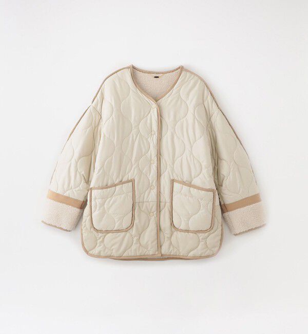  「リバーシブルキルティングブルゾン」|ブルゾン・スタジャン|