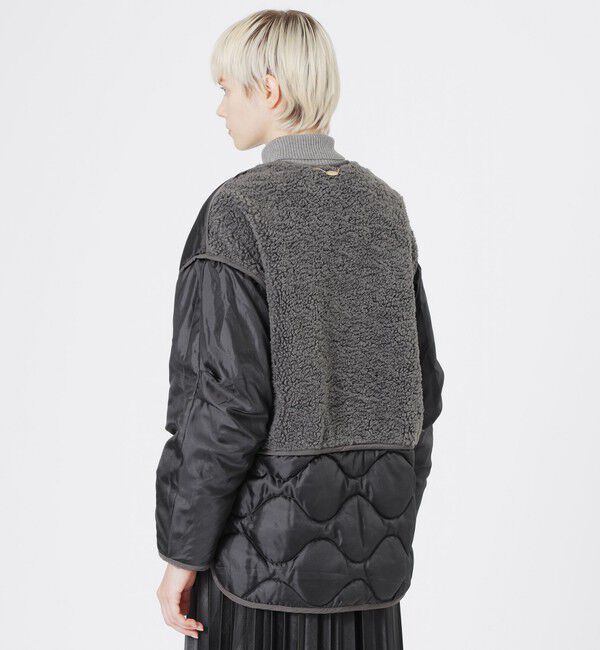  「リバーシブルキルティングブルゾン」|ブルゾン・スタジャン|