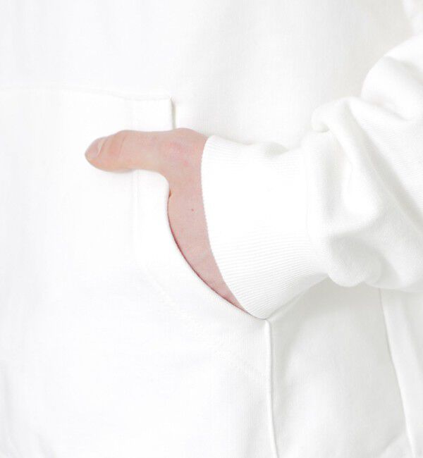  「ニットコンビフーディ」|パーカー|