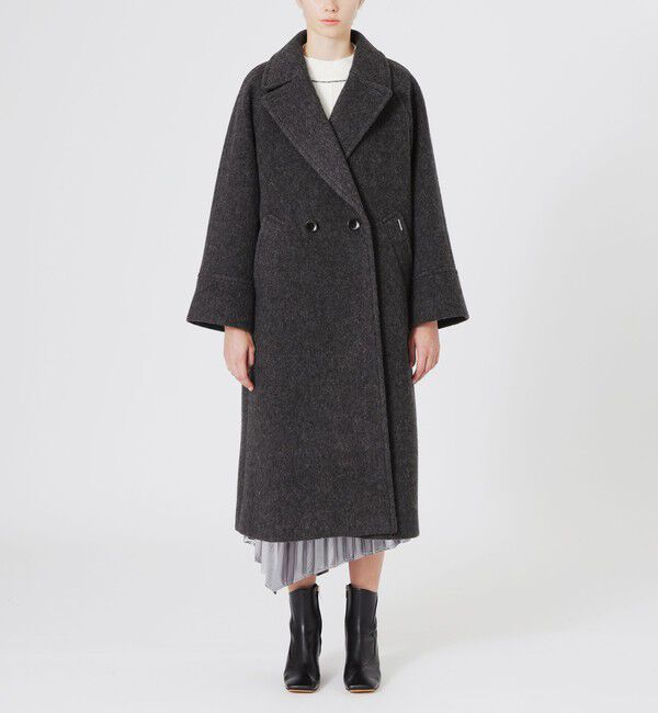  「ウールボンディングオーバーコート」|チェスターコート|