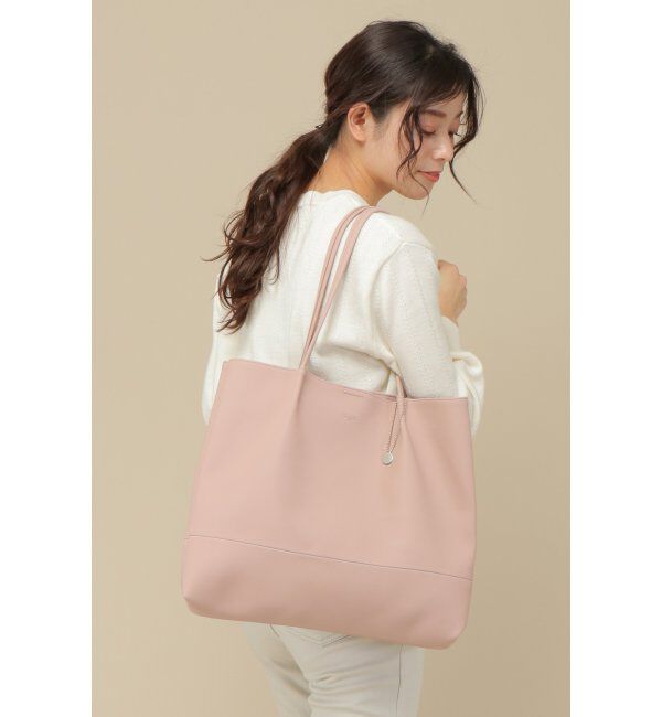 ikka「合皮縦長トートバッグ」|その他|