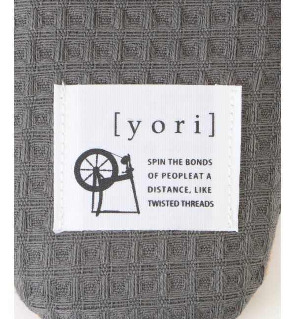 TOKYO DESIGN CHANNEL「YORI ソフトワッフルスリッパ M」|ルームシューズ|