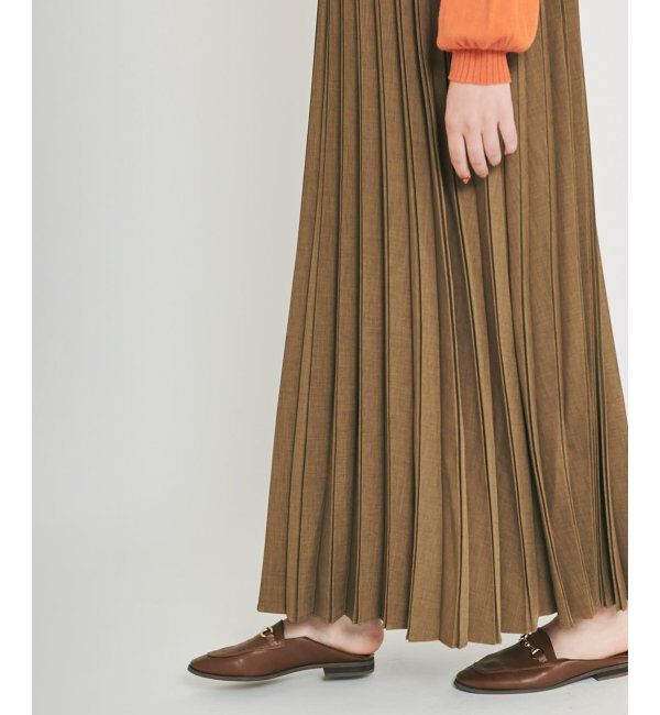 IKKA LOUNGE「&radic;M ルートエム プリーツワンピース」|ワンピース|