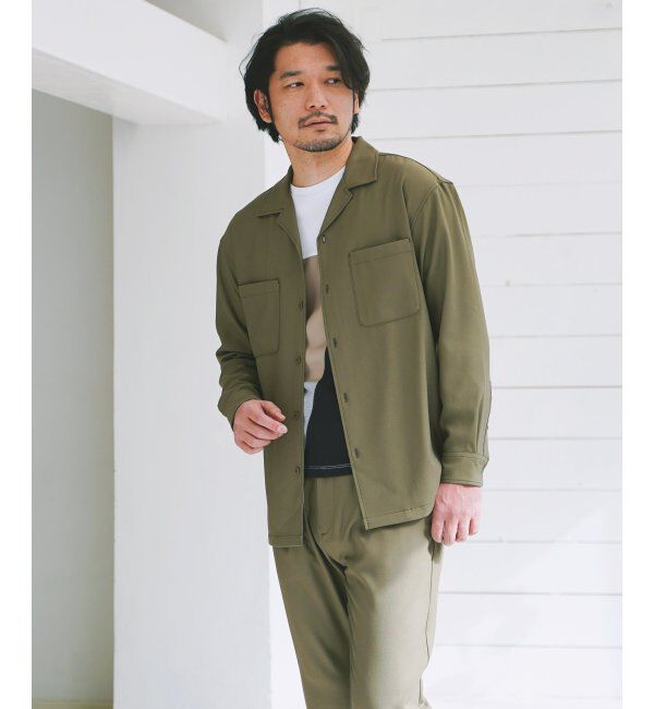 IKKA LOUNGE「イージーケアCPOシャツ」|シャツ・ブラウス|