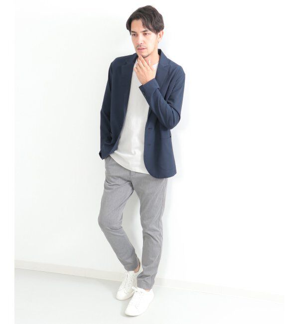 ikka「シアサッカーテーラードジャケット」|その他|