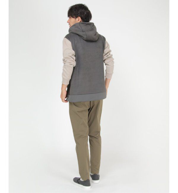 ikka「【抗菌防臭／吸水速乾】セイケツフェイクスエードプルパーカー【消臭】」|パーカー|