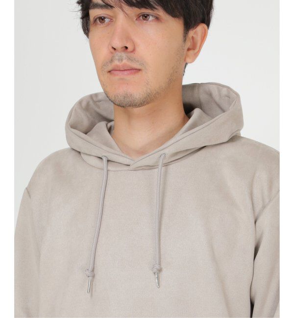 ikka「【抗菌防臭／吸水速乾】セイケツフェイクスエードプルパーカー【消臭】」|パーカー|