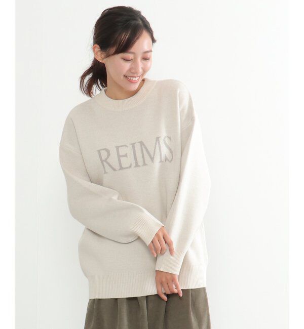 ikka「ジャガードロゴニットプルオーバー」|プルオーバー|