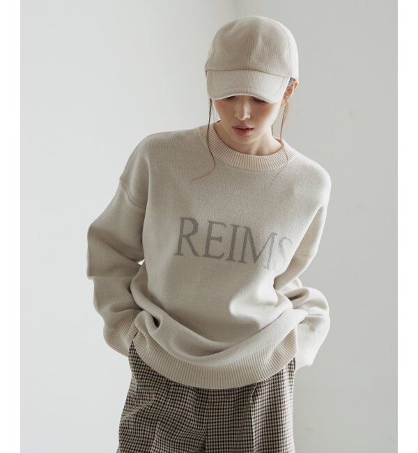 ikka「ジャガードロゴニットプルオーバー」|プルオーバー|