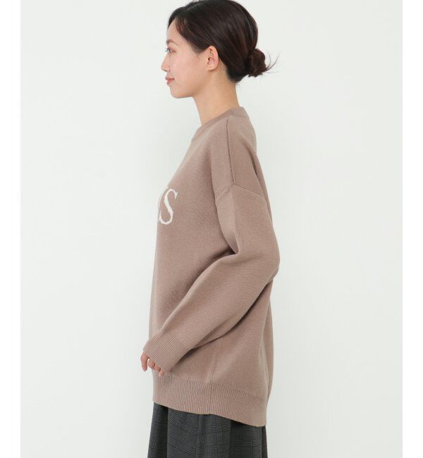 ikka「ジャガードロゴニットプルオーバー」|プルオーバー|