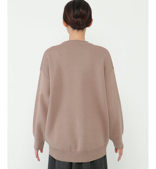 ikka「ジャガードロゴニットプルオーバー」|プルオーバー|