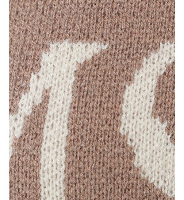 ikka「ジャガードロゴニットプルオーバー」|プルオーバー|