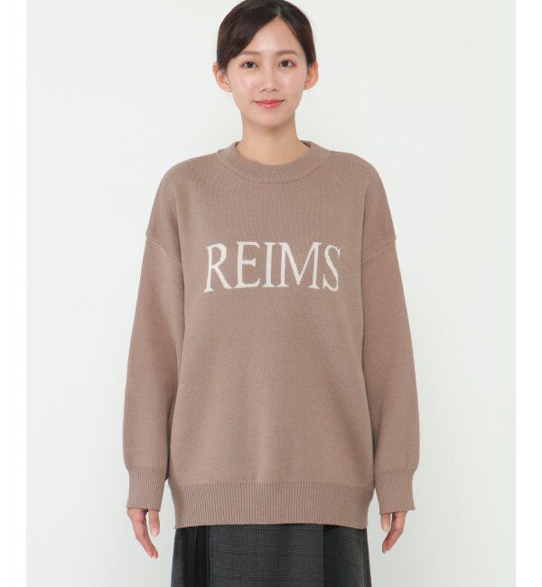 ikka「ジャガードロゴニットプルオーバー」|プルオーバー|