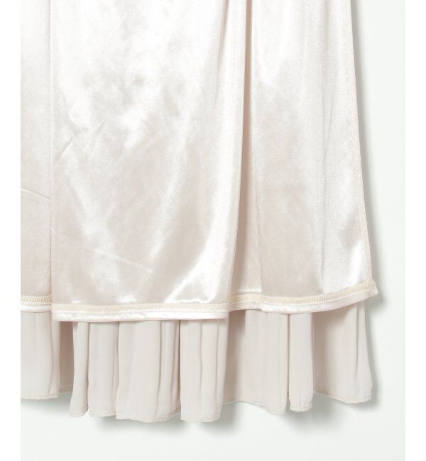 IKKA LOUNGE「シフォンプリーツスカート」|スカート|