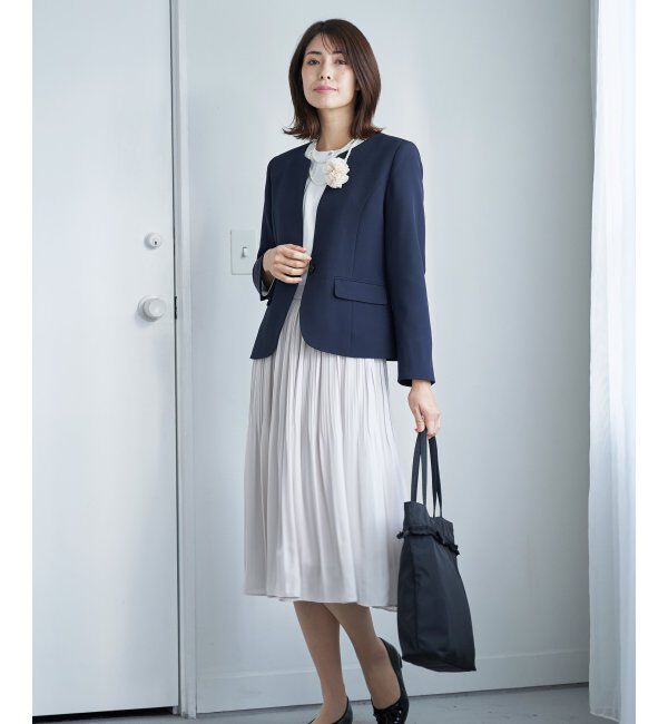 IKKA LOUNGE「シフォンプリーツスカート」|スカート|