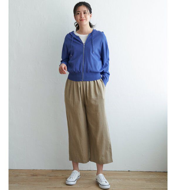 ikka「ニットジップパーカー」|その他|