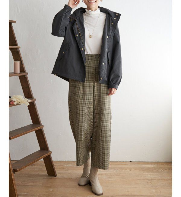 ikka「撥水裏地付きウンテンパーカー」|ブルゾン・スタジャン|