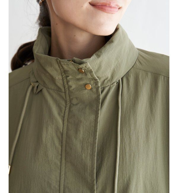 ikka「撥水裏地付きウンテンパーカー」|ブルゾン・スタジャン|