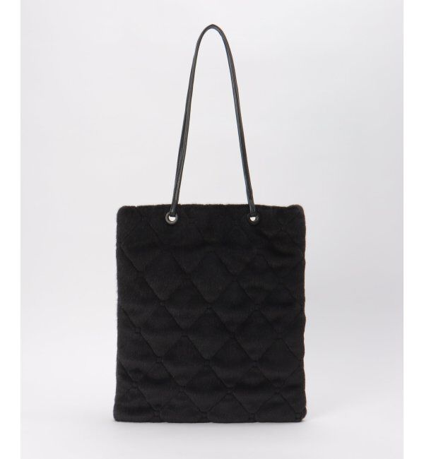 ikka「エコファーキルトマチなしトートバッグ」|その他|