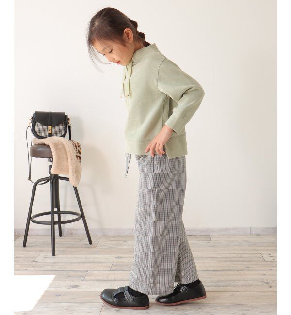 ikka kids「【親子おそろい】カットスウェードスピンドルプルオーバー（120~160cm）」|Tシャツ・カットソー|