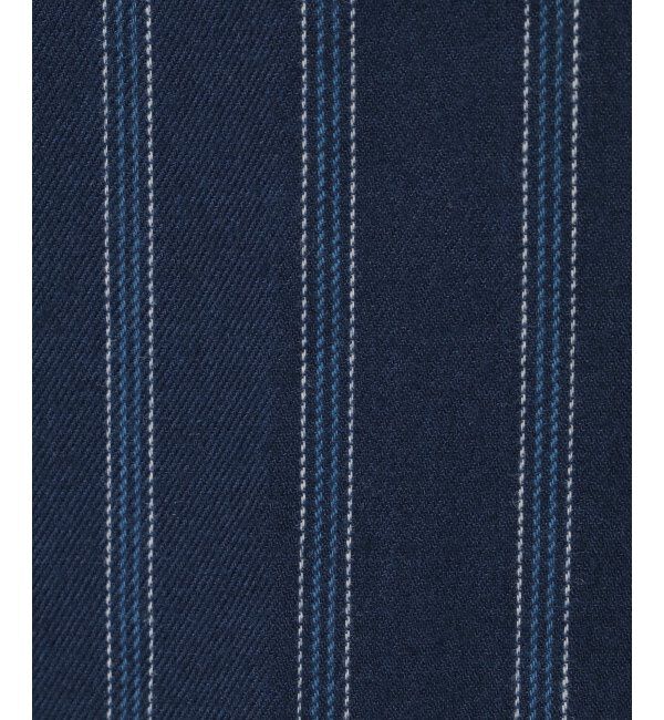 ikka「イージーケアフランネルバンドカラーシャツ」|シャツ・ブラウス|