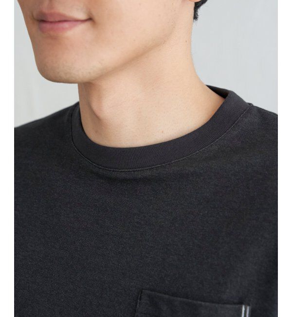 ikka「ライトダンボールダブルフェイスTシャツ」|Tシャツ・カットソー|