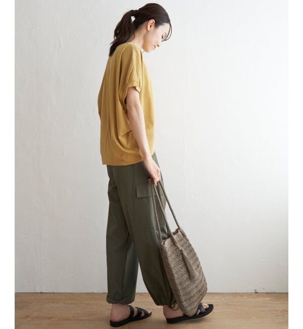 ikka「【親子おそろい】冷感ドルマンタックプルオーバー」|その他|