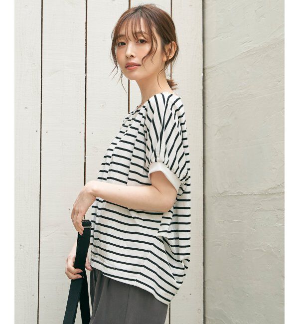 ikka「【親子おそろい】冷感ドルマンタックプルオーバー」|その他|