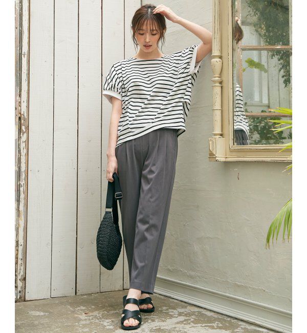 ikka「【親子おそろい】冷感ドルマンタックプルオーバー」|その他|