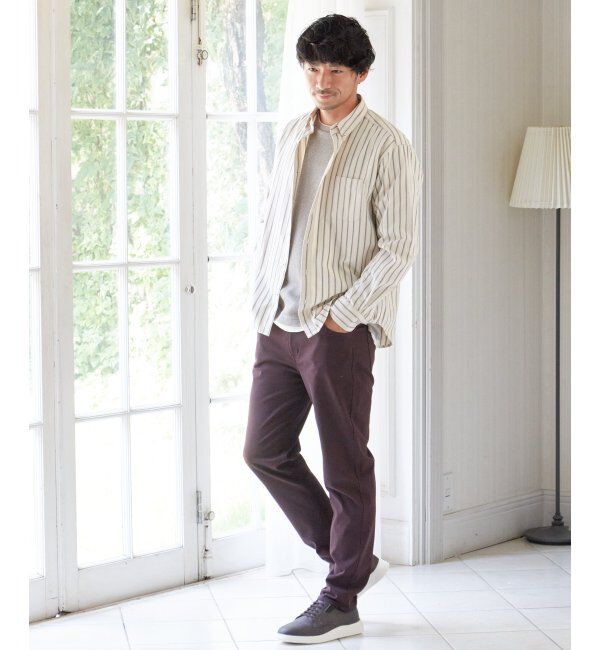 ikka「【吸水速乾】イージーケアオックスボタンダウンシャツ」|シャツ・ブラウス|