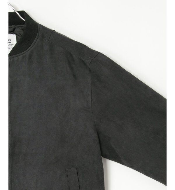 ikka「フェイクスウェードブルゾン」|ブルゾン・スタジャン|