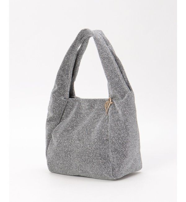 ikka「ブローチ付きラメミニトートバッグ」|その他|