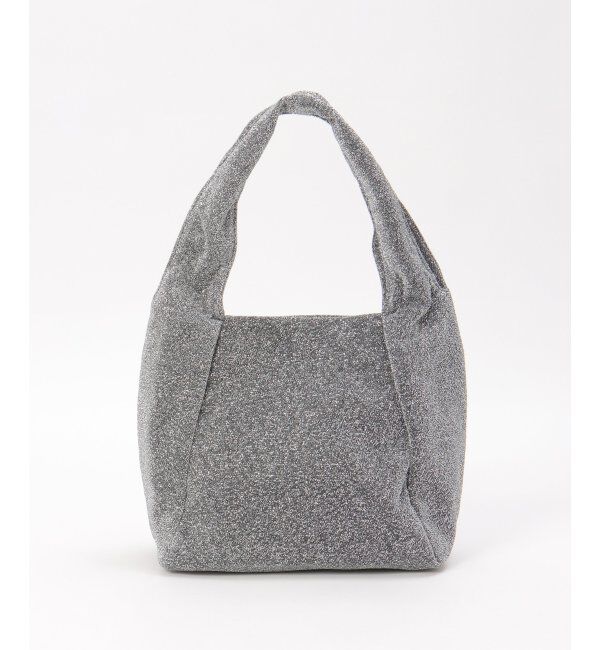 ikka「ブローチ付きラメミニトートバッグ」|その他|