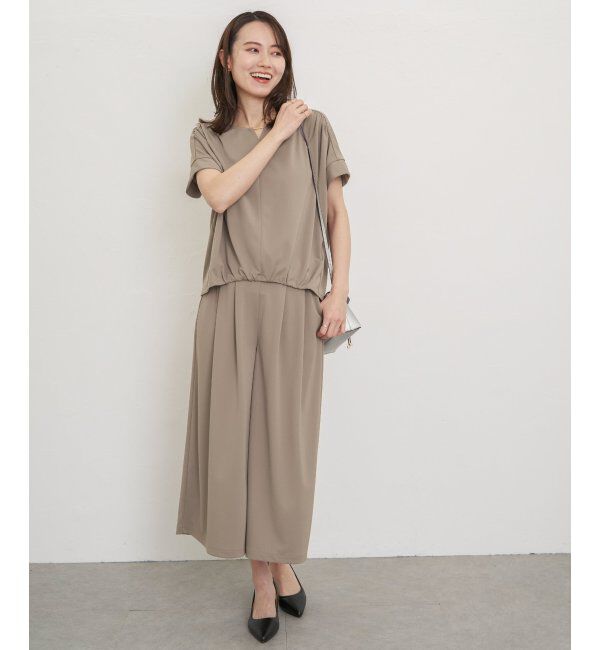 IKKA LOUNGE「【接触冷感／セットアップ対応】GOKU楽冷感さらっとパンツ」|その他|