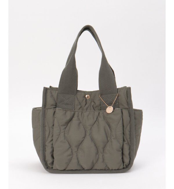 ikka「キルティング多ポケトートバッグ」|その他|グレー