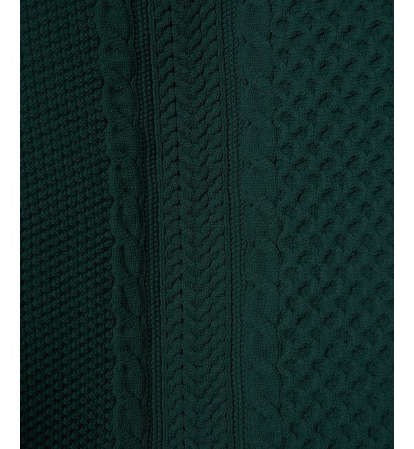 ikka「GOKUラクニットアランケーブル」|プルオーバー|