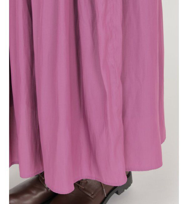 Lbc with Life「サテンギャザースカート」|スカート|