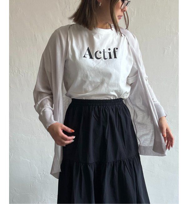 Lbc with Life「リネンライクトッパーカーディガン」|カーディガン|