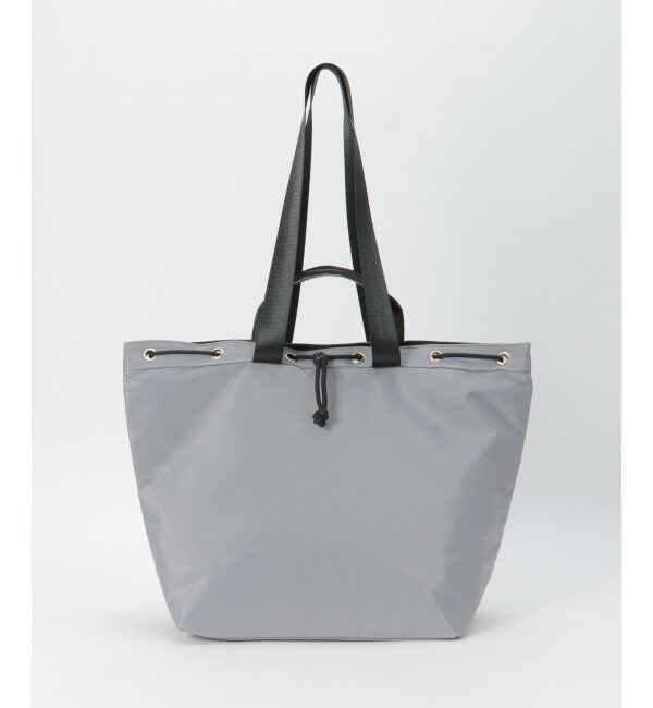 Lbc with Life「高密度2way巾着トートバッグ」|その他|グレイ