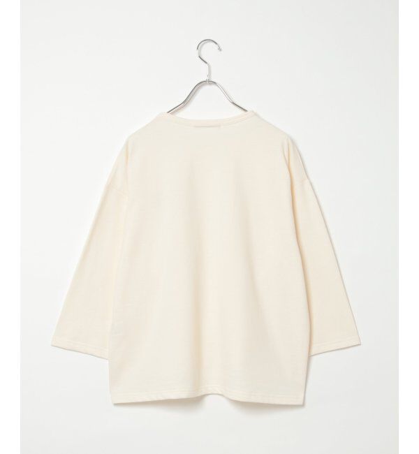 Lbc with Life「刺繍ミニ裏毛8分袖プルオーバー」|その他|