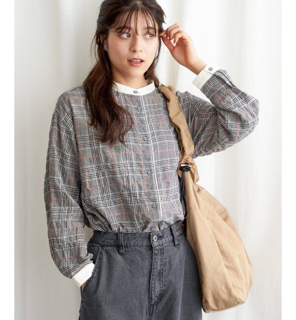 Lbc with Life「クレリックパイピングシャツ」|シャツ・ブラウス|