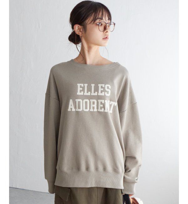 Lbc with Life「フロッキーロゴ裏毛プルオーバー」|その他|ベージュ