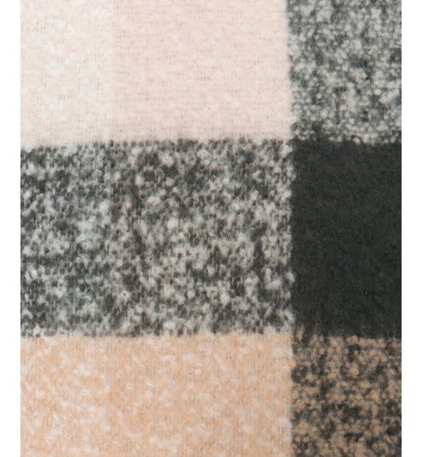 Lbc with Life「カラーブロックストール」|マフラー|