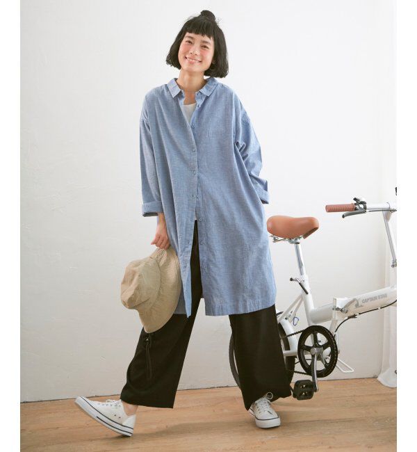 Lbc with Life「リネン混3WAYワンピース」|ワンピース|