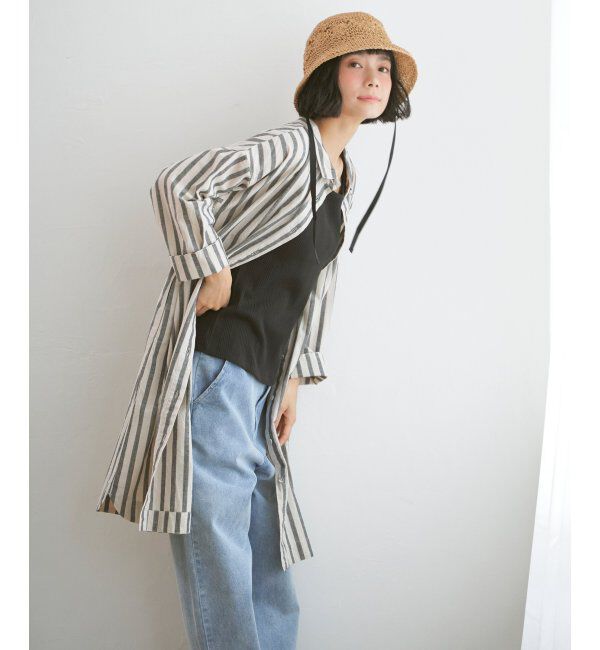 Lbc with Life「リネン混3WAYワンピース」|ワンピース|