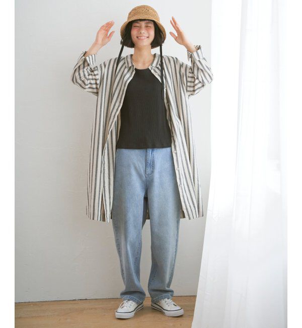 Lbc with Life「リネン混3WAYワンピース」|ワンピース|