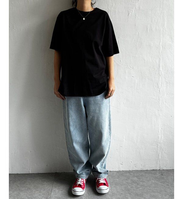 Lbc with Life「シルケット裾ラウンドTee」|Tシャツ・カットソー|