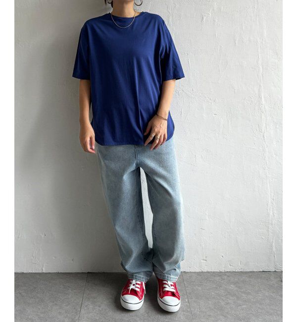 Lbc with Life「シルケット裾ラウンドTee」|Tシャツ・カットソー|